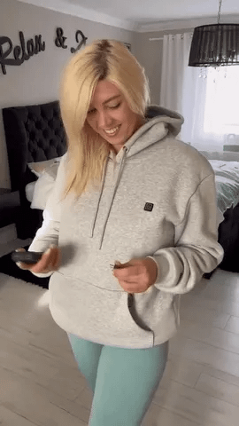 Smart Heated Hoodie! π§₯π₯ 5 Heat Zones, Adjustable Temp & Ultra-Comfort! βοΈ